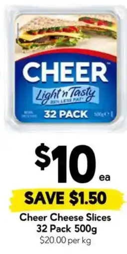 Drakes Cheer Cheese Slices offer