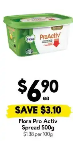 Drakes Flora Pro Activ Spread offer