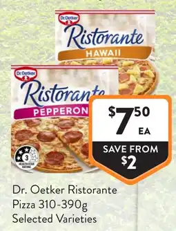 Foodworks Dr. Oetker Ristorante Pizza offer