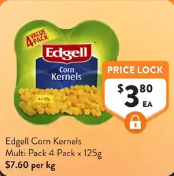 Foodworks Edgell Corn Kernels offer