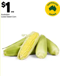 Woolworths Australian Loose Sweet Corn offer