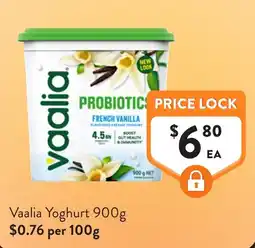 Foodworks Vaalia Yoghurt offer