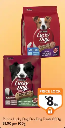 Foodworks Purina Lucky Dog Dry Dog Treats offer