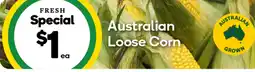 Woolworths Australian Loose Corn offer