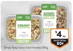 Foodworks Simply Tasty Classic Salad Varieties offer