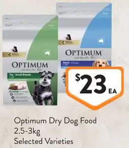 Foodworks Optimum Dry Dog Food offer