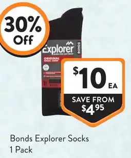Foodworks Bonds Explorer Socks offer