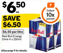 Woolworths Red Bull Energy Drink offer
