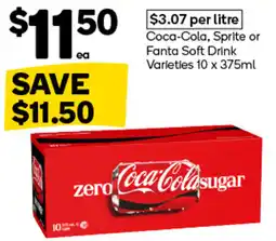 Woolworths Coca-Cola zero sugar offer