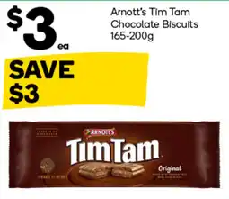 Woolworths Arnott's Tim Tam Chocolate Biscuits offer