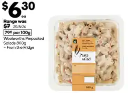 Woolworths Woolworths Prepacked Salads offer