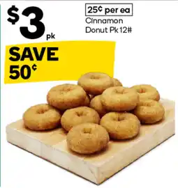 Woolworths Cinnamon Donut offer