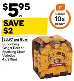Woolworths Bundaberg Ginger Beer Varieties offer