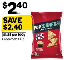 Woolworths Popcorners Sweet & Salty offer