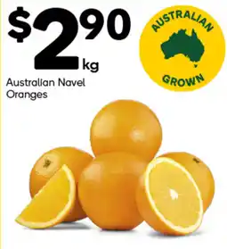 Woolworths Australian Navel Oranges offer