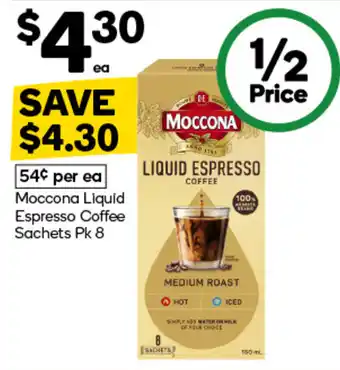 Moccona Liquid Espresso Coffee