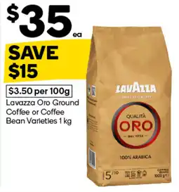 Woolworths Lavazza Oro Ground Coffee offer