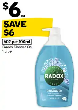 Woolworths Radox Shower Gel offer