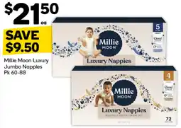 Woolworths Millie Moon Luxury Nappies offer