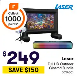 Woolworths Laser Full HD Outdoor Cinema Bundle offer