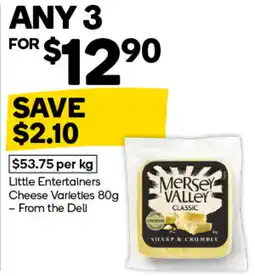 Woolworths Mersey Valley Classic Cheese Varieties offer