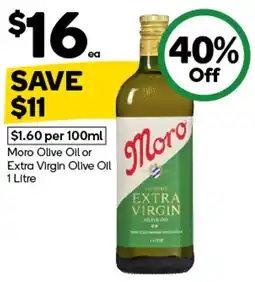 Woolworths Moro Olive Oil offer