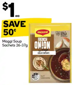 Woolworths Maggi Soup Sachets offer
