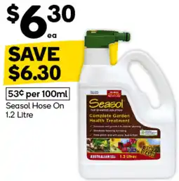 Woolworths Seasol Hose On offer