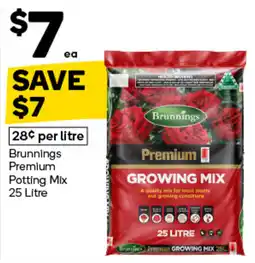 Woolworths Brunnins Premium Potting Mix offer