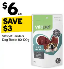Woolworths Vitapet Tenders Dog Treats offer