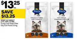 Woolworths Fussy Cat Grain Free Dry Cat Food offer