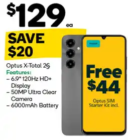 Woolworths Optus X-Total 2S offer