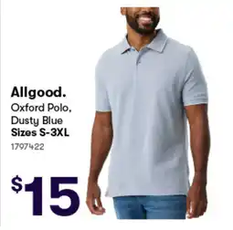 Woolworths Allgood. Oxford Polo, Dusty Blue offer