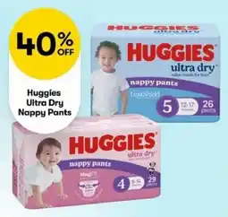 BIG W Huggies Ultra Dry Nappy Pants offer