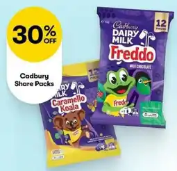 BIG W Cadbury Share Packs offer
