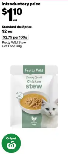 Woolworths Pretty Wild Chicken Stew offer