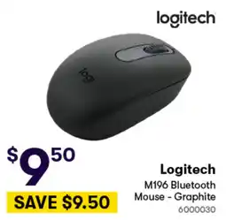 Woolworths Logitech M196 Bluetooth Mouse - Graphite offer