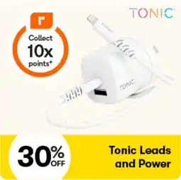 Woolworths Tonic Leads and Power offer