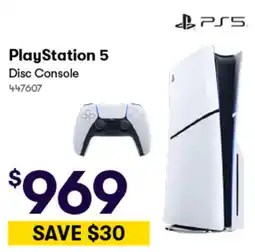 Woolworths PlayStation 5 Disc Console offer