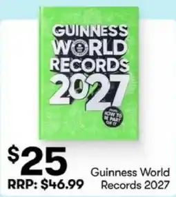 BIG W Guinness World Records 2027 offer