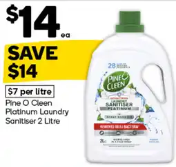 Woolworths Pine O Cleen Platinum Laundry Sanitiser offer
