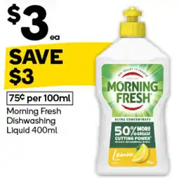 Woolworths Morning Fresh Dishwashing Liquid offer