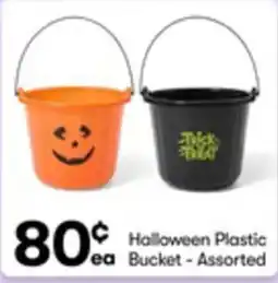 BIG W Halloween Plastic Bucket - Assorted offer