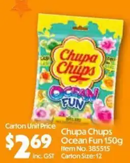 C-Store Distribution Chupa Chups Ocean Fun offer