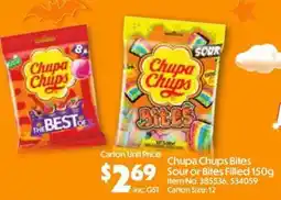 C-Store Distribution Chupa Chups Bites offer