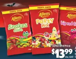 C-Store Distribution Allen's Party Mix offer