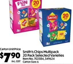 C-Store Distribution Smith's Chips Multipack offer