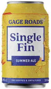 Coles Gage Roads Single Fin Summer Ale Cans offer