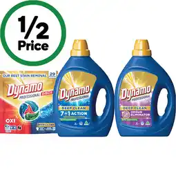 Woolworths Dynamo Professional Laundry Liquid 2 Litre or Capsules Pk 29 offer