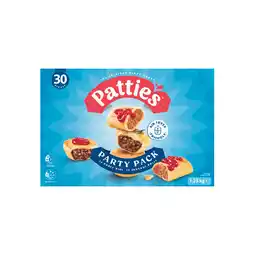 Woolworths Patties Party Pies or Sausage Rolls 1.25 kg Pk 30 – From the Freezer offer